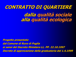 L`ENTE PUBBLICO COME &ldquo;TARGHET&rdquo; DI UN PROGETTO