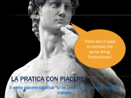 La Pratica con Piacere