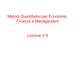 Misure di tendenza centrale