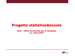 Progetto integrato Istat- Direzione scolastica regionale_14
