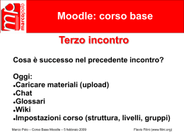 Moodle corso base 1
