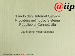 Slides dell`intervento