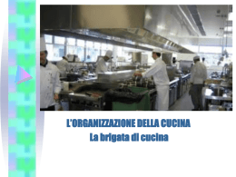 La brigata di cucina