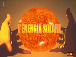 L`energia solare