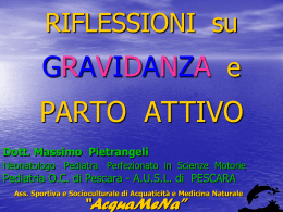 IL PARTO ATTIVO - Dott. Massimo Pietrangeli