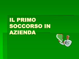 Il primo soccorso