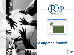 Le imprese sociali
