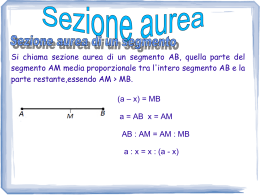 sezione aurea