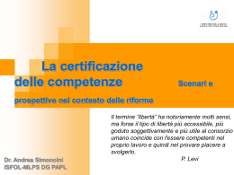descrizione e aggiornameto periodico del repertorio nazionale dell