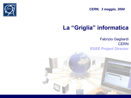 Le Griglie al CERN