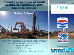 Il quadro normativo per gli appalti pubblici e la