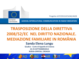 II. MEDIAZIONE IN ROMANIA &ndash; LEGGE del 2006
