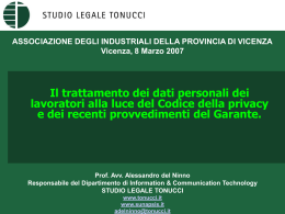 Visualizza il documento allegato
