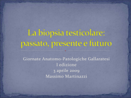 La biopsia testicolare: passato, presente e futuro