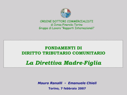 Norma interna - Ordine dei Dottori Commercialisti e degli Esperti