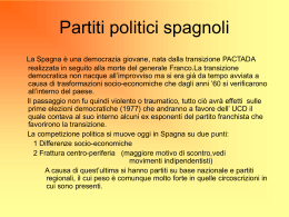 Sistema partitico (powerpoint) - Dipartimento di Scienze sociali e