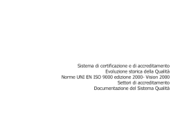 Sistema di Certificazione