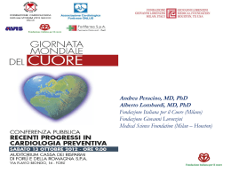 Slides - giovanni lorenzini medical science foundation