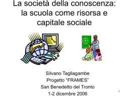 La societ&agrave; della conoscenza - benvenuti nel portale del nostro centro!