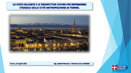 Strade (ppt 9.332 KB ) - Citt&agrave; Metropolitana di Torino