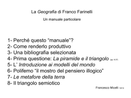 Introduzione ai modelli del mondo