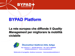 BYPAD - Città metropolitana di Milano