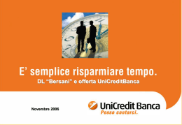 Allegato: Offerta Unicredit