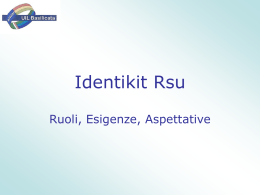 Identikit Rsu - UILA Potenza