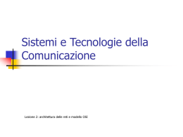 Modello Iso Osi