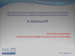 DARE NUOVO SLANCIO AL PROGETTO EDUCATIVO DI SCUOLA