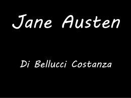 Jane Austen (Costanza Bellucci)