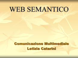 WEB SEMANTICO - ITC Gentili Macerata