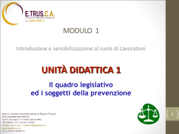 inquadramento normativo organi di vigilanza e controllo