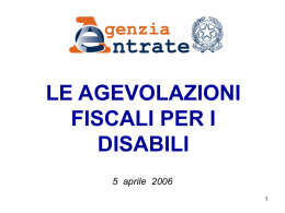 DISABILIAgevolazioniFiscali - Associazione Informa Handicap Rogno