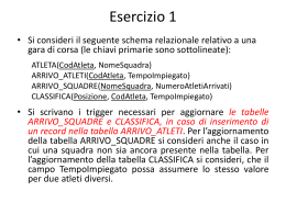 Esercizio 1