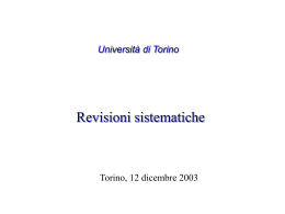 Torino, 2 novembre 1999 Giornata di studio