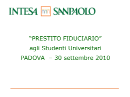 Massimo Targa (Intesa-Sanpaolo) - Forum Europeo per il Diritto