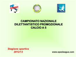 Finali Nazionali - opes league italia