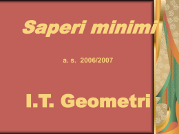 Tecnico per Geometri