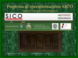 Scarica le slide powerpoint della proposta di sperimentazione fatta