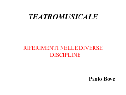 interdisciplinarit&agrave;