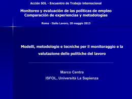 Modelli, metodologie e tecniche per il
