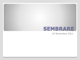 SEMBRAREx - alfabetico dei docenti 2009