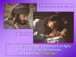 IV domenica di avvento