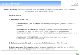 Modelli predittivi