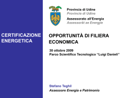 COSTRUIRE L`EFFICIENZA ENERGETICA