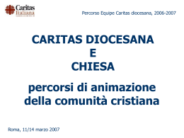 parrocchie - Caritas Italiana