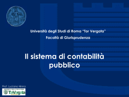 Economia delle aziende pubbliche e non profit