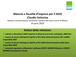 IMPOSTE DIFFERITE