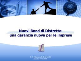 Nuovi Bond di Distretto